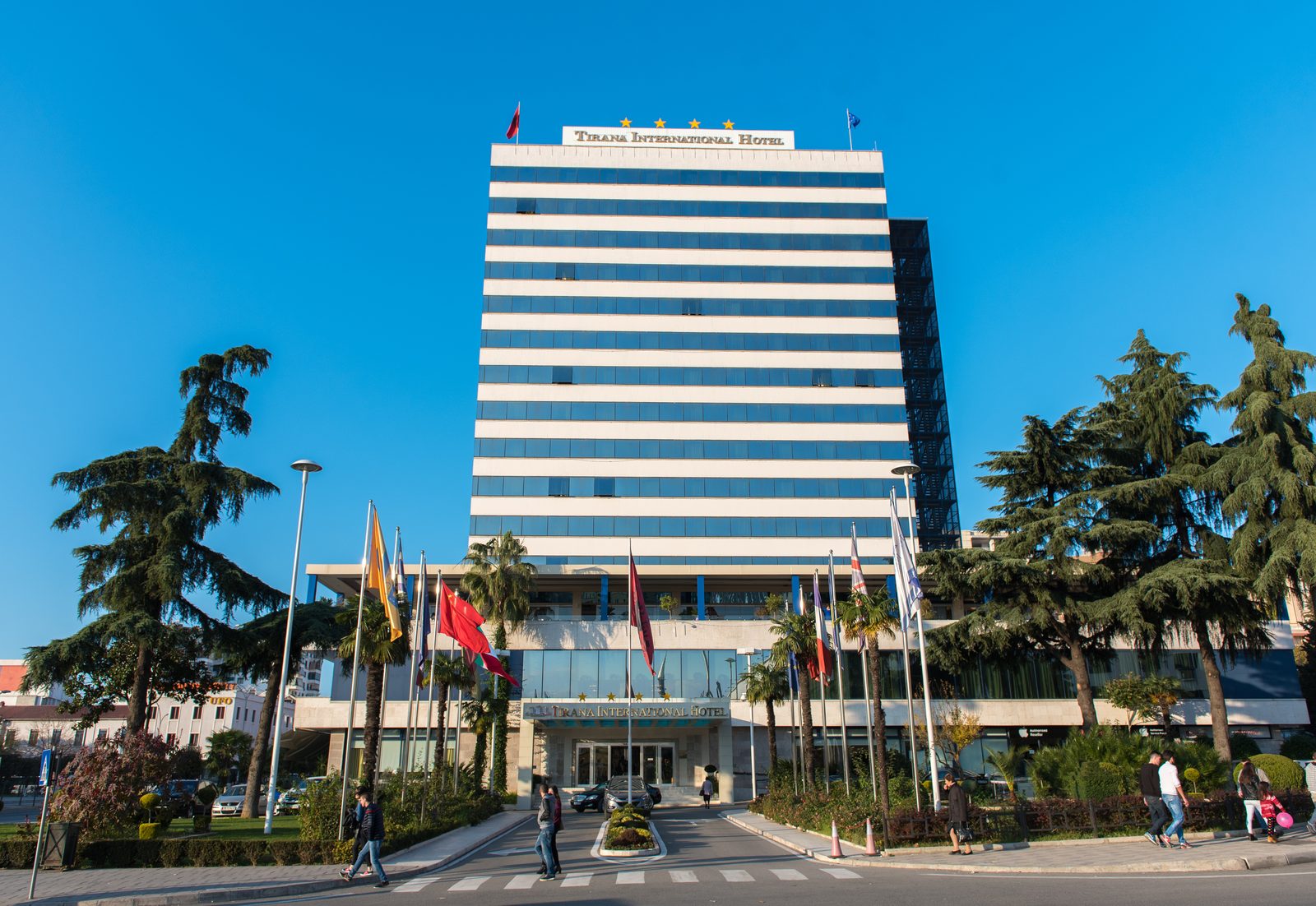 Hotel Tirana International, on Skanderbeg Square in the heart of Tirana